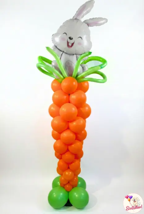 Ballonpilaar - Wortel